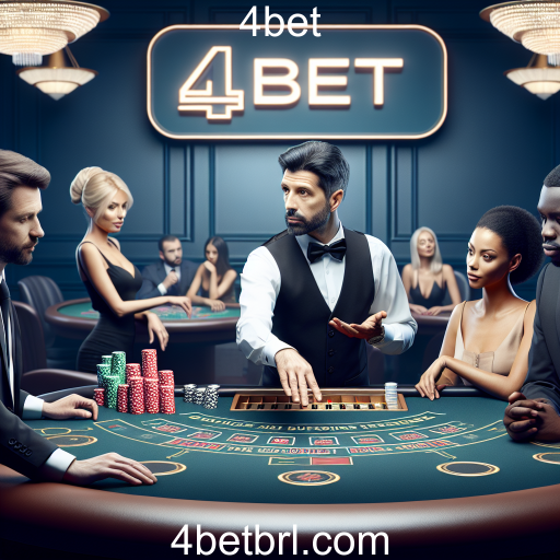 A Experiência Imersiva dos Jogos Ao Vivo na 4bet